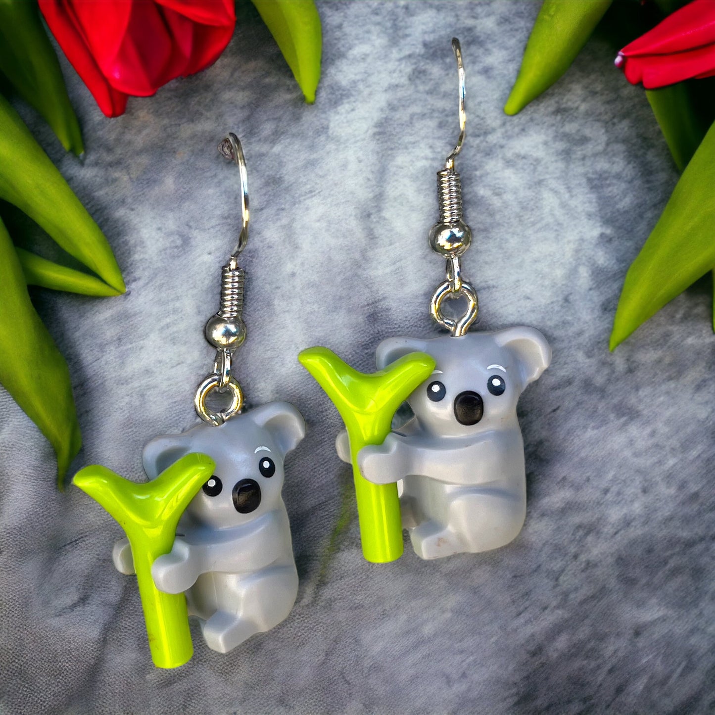Lego® Earrings - Koala