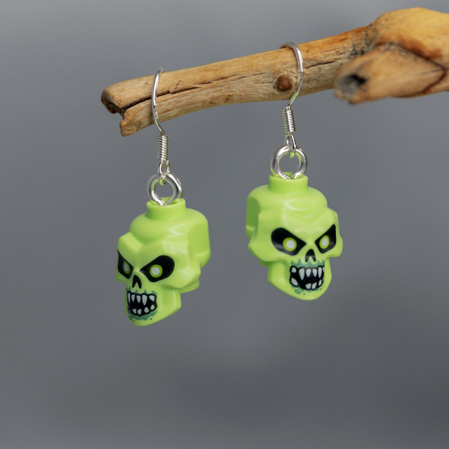 Lego® Earrings - Scary Skull
