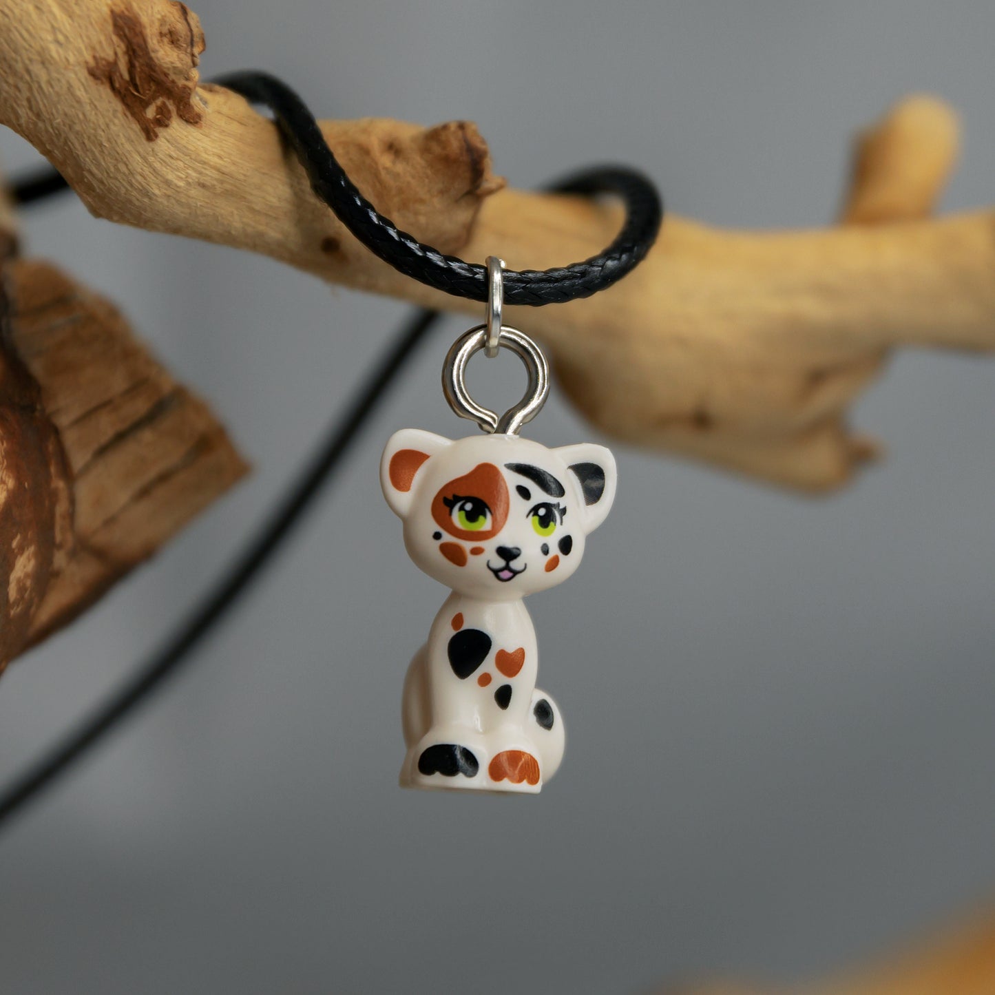 Lego® Necklace - Spotty Cat
