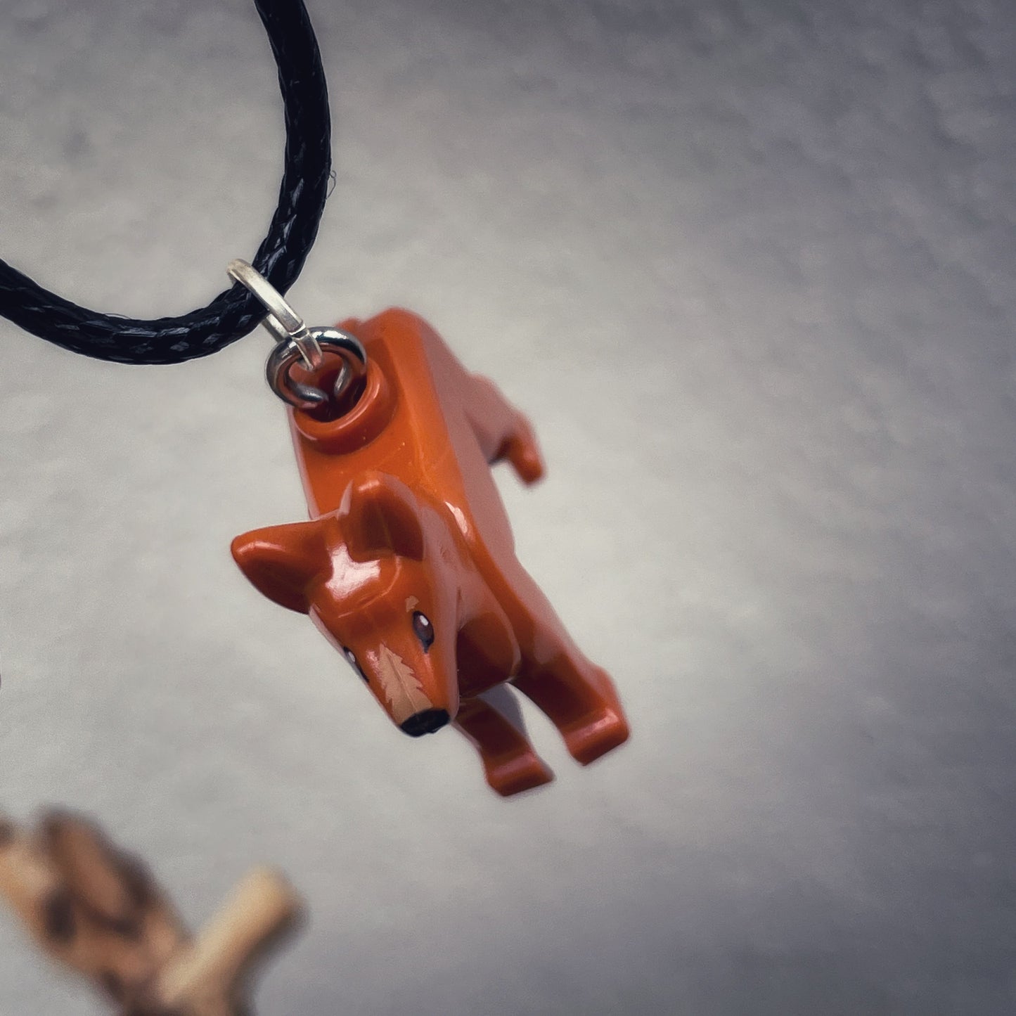 Lego® Necklace - Red Dog
