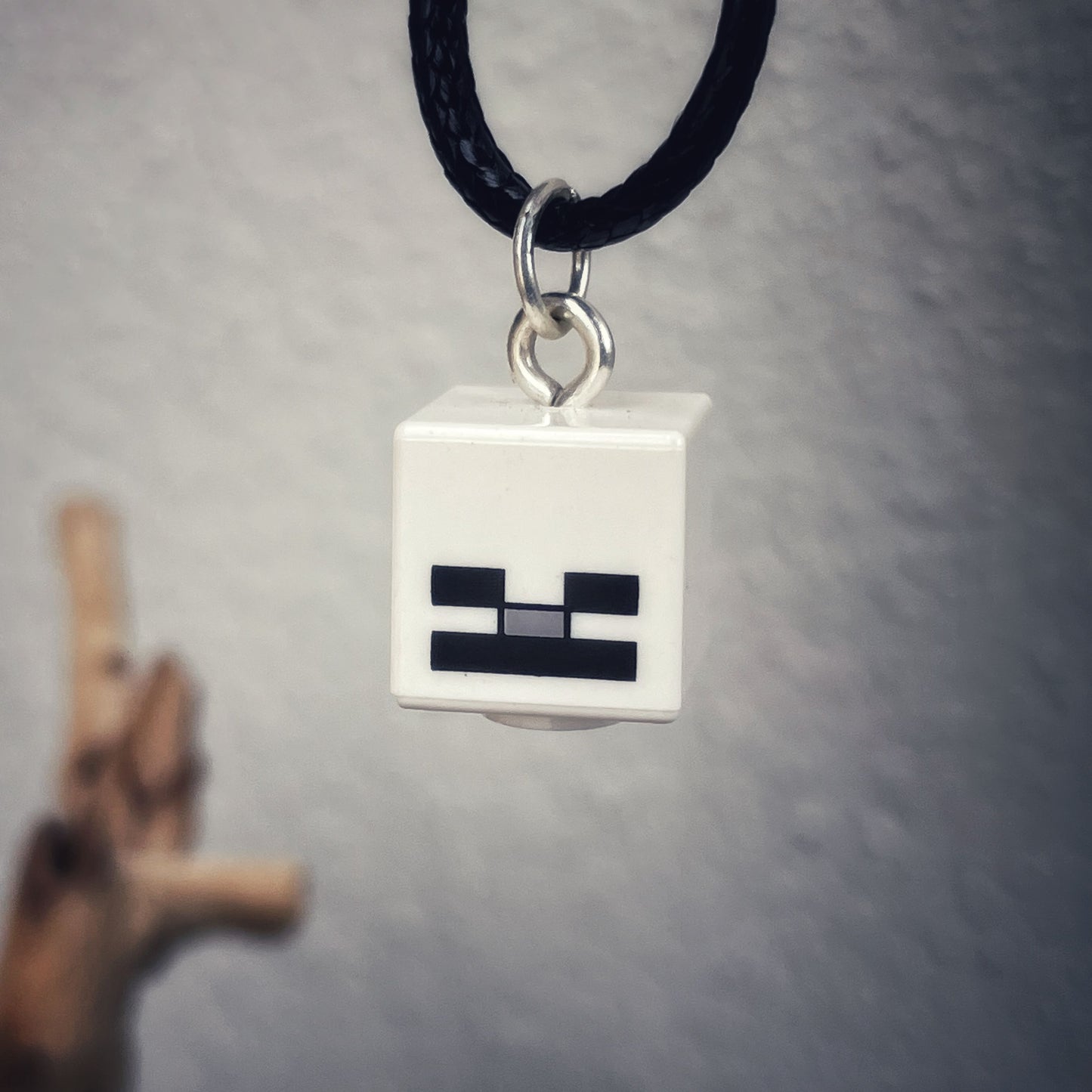 Lego® Necklace - Minecraft Cube