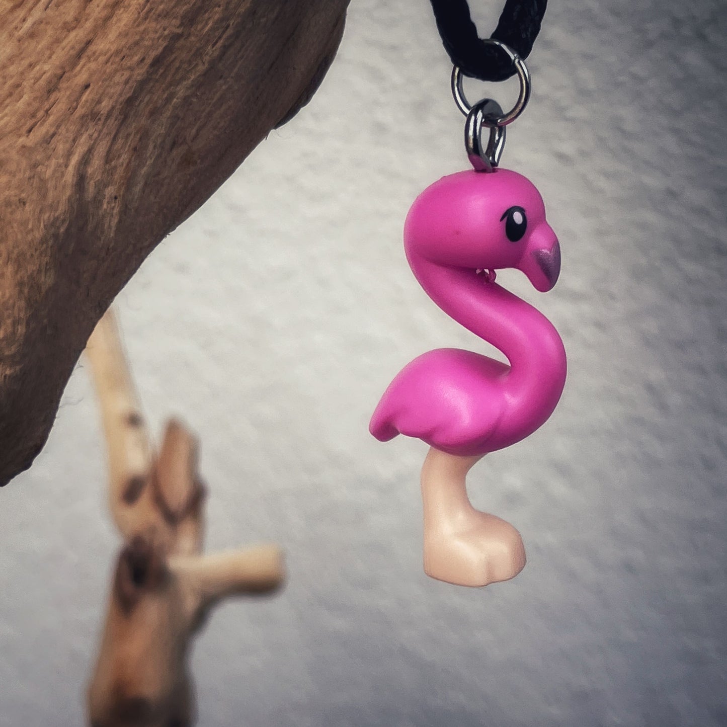 Lego® Necklace - Flamingo