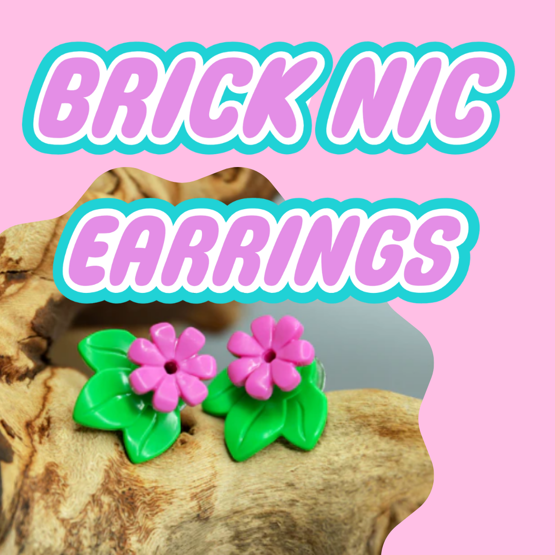 Brick Nic Earrings