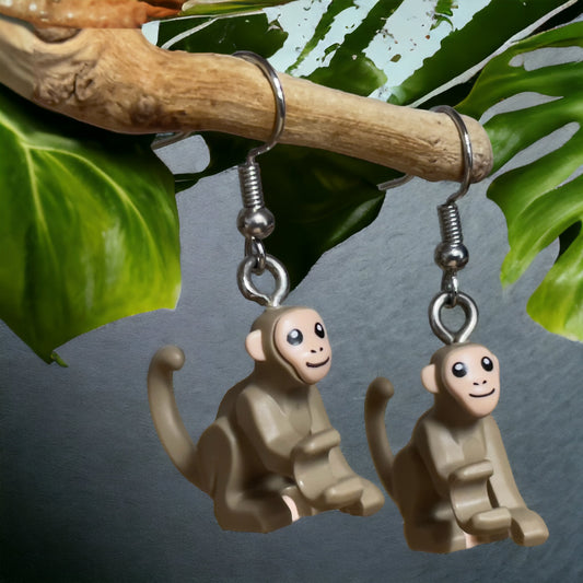 Lego® Earrings - Cheeky Monkey
