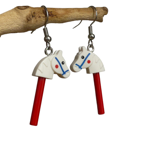 Lego® Earrings - Hobby Horse