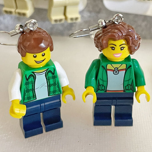 Lego® Earrings - Custom Minifigures