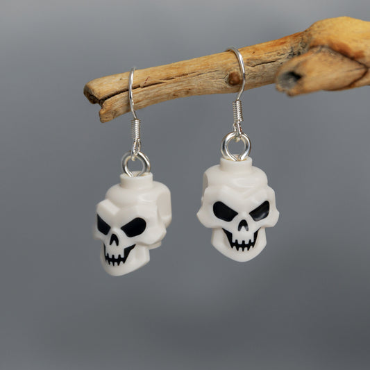 Lego® Earrings - Scary Skull