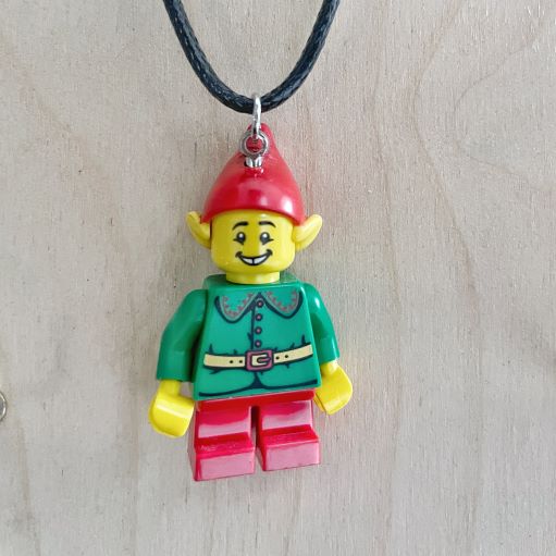 Lego® Necklace - Naughty Elf
