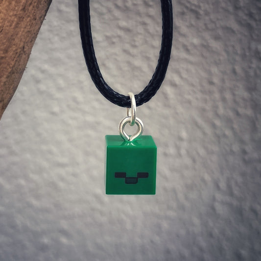 Lego® Necklace - Minecraft Cube